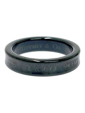 Tiffany & Co Titanium Narrow Ring Black